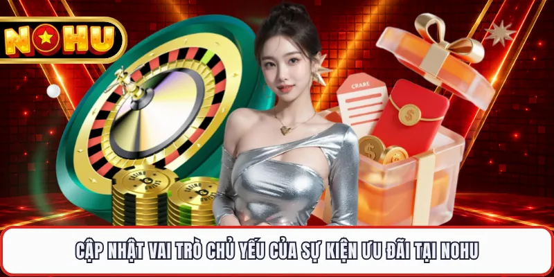 Cập nhật vai trò chủ yếu của sự kiện ưu đãi tại NOHU